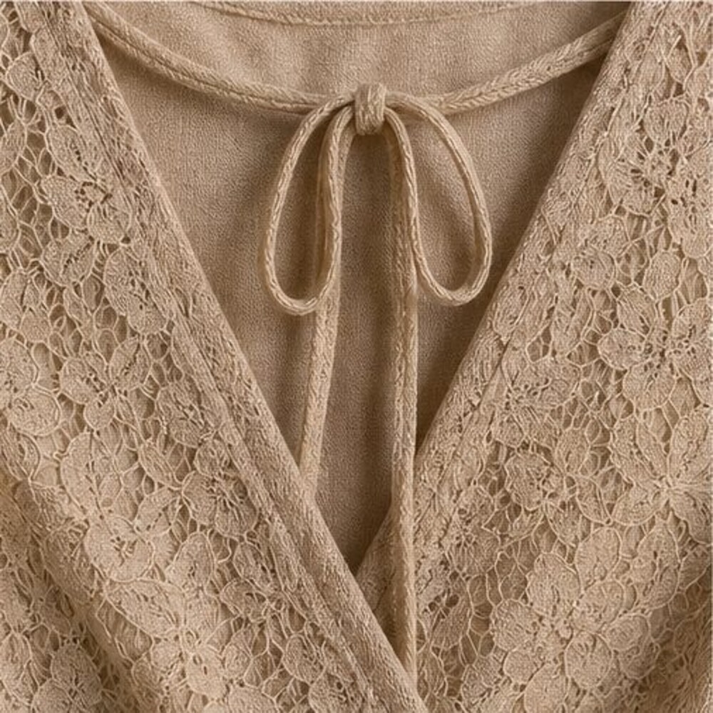Sand Ruffle Blouse - Picture 4 of 6